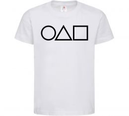 Детская футболка Гра в кальмара фігури