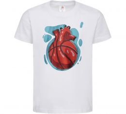 Дитяча футболка Basketball heart Дитяча футболка Basketball heart