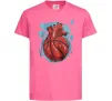 Детская футболка Basketball heart Ярко-розовый фото