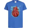 Детская футболка Basketball heart Ярко-синий фото