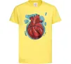 Детская футболка Basketball heart Лимонный фото