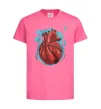 Дитяча футболка Basketball heart Яскраво-рожевий фото