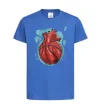 Дитяча футболка Basketball heart Яскраво-синій фото