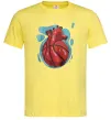 Чоловіча футболка Basketball heart Лимонний фото