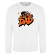 Свитшот Basketball dad Белый фото