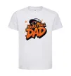 Детская футболка Basketball dad Белый фото