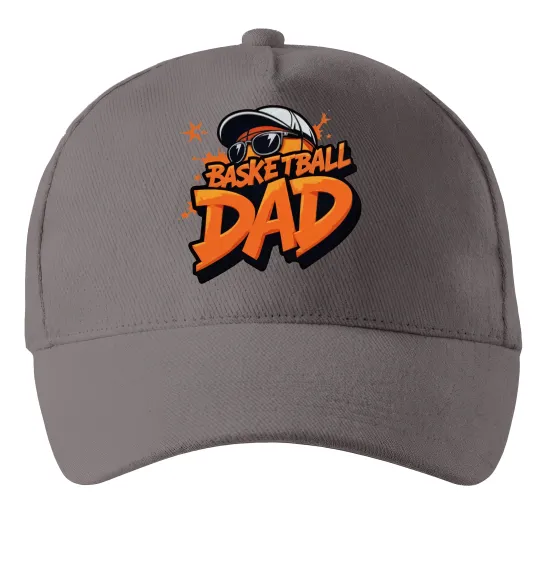 Кепка Basketball dad Сірий фото
