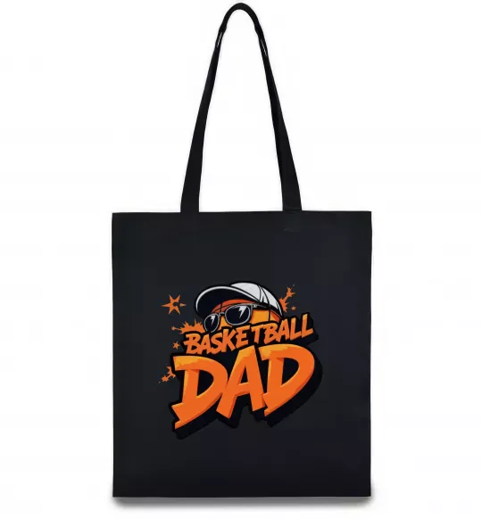 Эко-сумка Basketball dad Черный фото