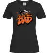 Женская футболка Basketball dad Черный фото