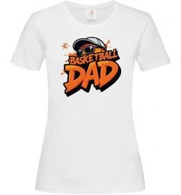 Женская футболка Basketball dad