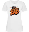 Женская футболка Basketball dad Белый фото