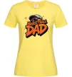 Женская футболка Basketball dad Лимонный фото