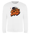 Свитшот Basketball dad Белый Свитшот Basketball dad Белый фото