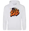 Женская толстовка (худи) Basketball dad Серый меланж фото