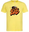 Мужская футболка Basketball dad Лимонный фото