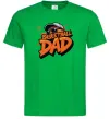 Мужская футболка Basketball dad Зеленый фото