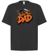 Футболка Оверсайз Basketball dad Черный фото