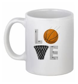 Чашка керамічна Basketball love Чашка керамічна Basketball love