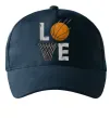 Кепка Basketball love Темно-синій фото