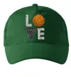 Кепка Basketball love Темно-зелений фото