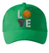 Кепка Basketball love Зелений фото