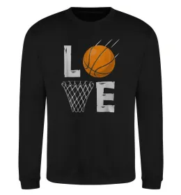 Свитшот Basketball love Черный фото