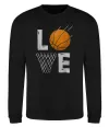 Свитшот Basketball love Черный фото