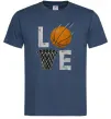 Чоловіча футболка Basketball love Темно-синій фото