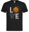 Чоловіча футболка Basketball love Чорний фото
