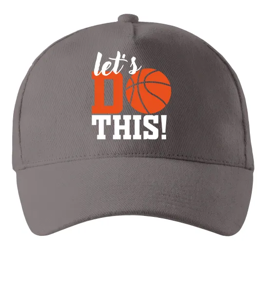 Кепка Let`s do basket Сірий фото