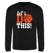 Свитшот Let`s do basket Черный фото