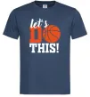 Мужская футболка Let`s do basket Темно-синий фото
