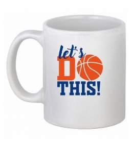 Чашка керамическая Let`s do basket