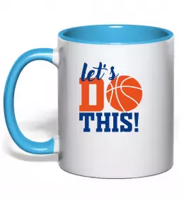 Чашка с цветной ручкой