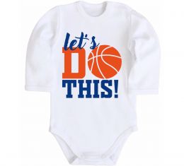 Детский боди Let`s do basket