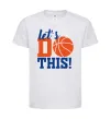 Детская футболка Let`s do basket Белый фото
