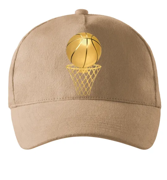 Кепка Golden basket Пісочний фото