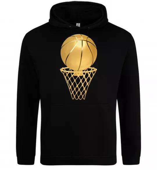Мужская толстовка (худи) Golden basket Черный фото