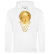 Мужская толстовка (худи) Golden basket Белый фото