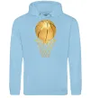 Мужская толстовка (худи) Golden basket Голубой фото