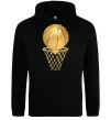 Женская толстовка (худи) Golden basket Черный фото