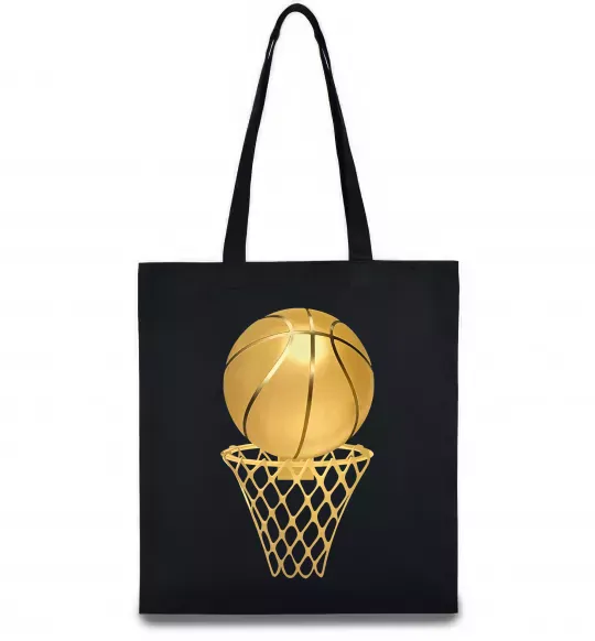 Эко-сумка Golden basket Черный фото