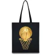 Эко-сумка Golden basket Черный фото