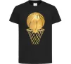 Детская футболка Golden basket Черный фото