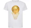 Детская футболка Golden basket Белый фото