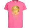 Детская футболка Golden basket Ярко-розовый фото