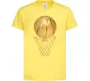 Детская футболка Golden basket Лимонный фото