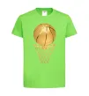 Дитяча футболка Golden basket Лаймовий фото