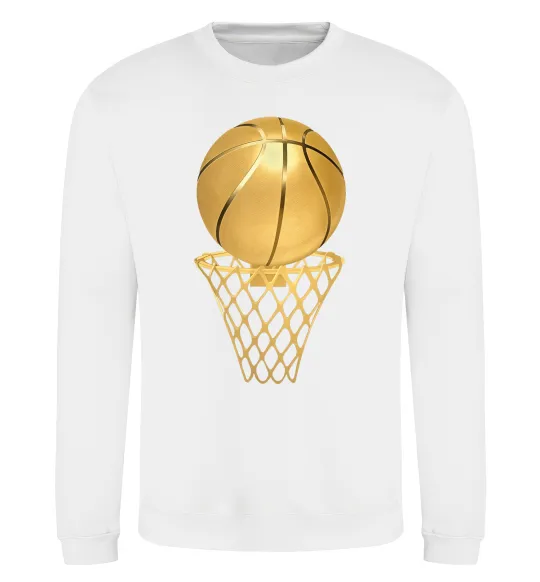 Свитшот Golden basket Белый фото