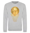 Свитшот Golden basket Серый меланж фото